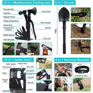 Aventura al aire libre Senderismo Nuevo lanzamiento Mochila de camping grande Profesional 80L Botiquín de primeros auxilios táctico Equipo de supervivencia - Product Image 6