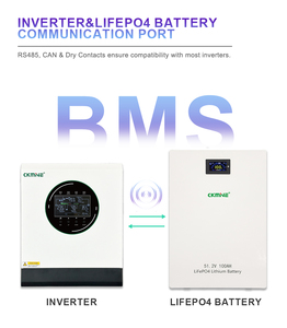 팩토리 CKMINE 5.12kWh 51.2V 100Ah 리튬인산철(LiFePO4) 배터리 레바논, 남아프리카공화국, 나이지리아 태양광 에너지 저장 시스템 도매 - Product Image 3