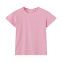 Haute qualité en gros 240gsm pur coton femmes recadrée Vintage T-Shirt coupe régulière décontracté femmes robes T-Shirt