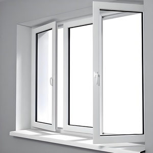<span class=keywords><strong>Ventanas</strong></span> Abatibles de PVC de Alto Rendimiento del Fabricante con Aislamiento Térmico y Vidrio Insonorizado para Casa - Product Image 5