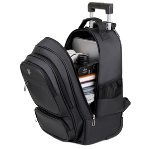Sacs à roulettes imperméables personnalisés avec roues, sacs à dos, valises à roulettes pour hommes et femmes - Product Image 2