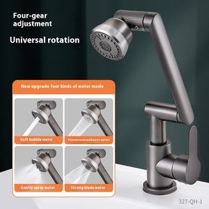 Robinet Moderne Chat Porte-Bonheur pour Salle de Bain et Cuisine, Double Usage Eau Chaude et Froide, Robinet de Lavabo Pressurisé à Pression Unique pour Salle de Bain et Couloir - Product Image 6