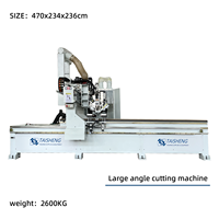 Machine de découpe automatique de cadres photo TS-J39L, haute précision, coupe à 45 degrés pour la production de cadres en grande quantité