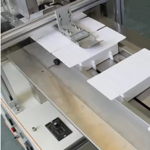 Mesin penyegel lem mencair tembakau Shisha otomatis mesin Cartoning kemasan kotak kertas tinju untuk minuman & Kimia