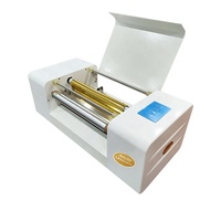 Amydor Vente Flash Cartes d'invitation de Noël en papier Imprimante numérique à feuille d'or AMD360D Machine d'impression à feuille d'or