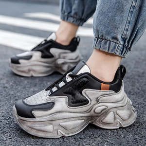 Zapatos Deportivos para Hombre, Transpirables, Desodorantes, de Malla, Multifuncionales, Cómodos, a la Moda, Casuales, con Amortiguación, Suela Suave, para Viajar - Product Image 3