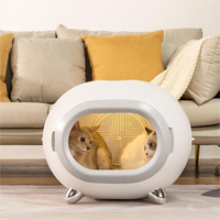 Machine de séchage de toilettage de poils d'animaux entièrement automatique Boîte de sèche-chat professionnelle Salle de séchage pour animaux de compagnie Sèche-cheveux pour animaux de compagnie