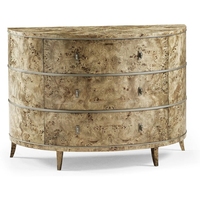 Commode d'appoint de luxe moderne en placage de Mappa de haute qualité avec 3 tiroirs, meuble de rangement, table de chevet pour chambre et hôtel