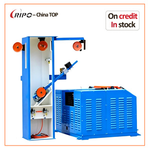 Machine de tréfilage intermédiaire et d'anneautage continu à double tête à vis unique haute productivité RIPO 380V 3.8kW - Product Image 3