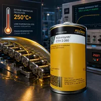 1L Kluber CTH2-260 Lubrifiant pour roulements d'axe Klubersynth CTH 2-260 pour chaînes de stenter lubrifiées à l'huile dans l'industrie textile