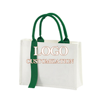 Sac de plage personnalisé avec logo, couleur unie, grand imprimé, écologique, recyclable, réutilisable, en toile de coton, pour le shopping