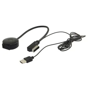 Bluetooth AUX Receiver Cable Adapter for VW Audi A4 A5 A6 Q5 Q7 After 2009+ Audio Media Input AMI MDI Interface 3G System