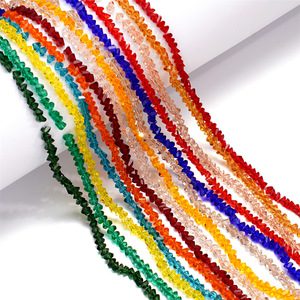 Irregular Glass Triangular <b>Crystal</b> <b>Beads</b> 4/6mm Loose <b>Beads</b> For Bracelet Making Handmade DIY Jewelry Accessories Wholesale - Product Image 1
