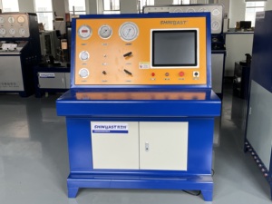 Áp SuấT Xi lanh khí tự động cho thiết bị kiểm tra Áo khoác Nước Thủy tĩnh vật liệu ABS bảo hành 1 năm cho thử nghiệm nén - Product Image 2