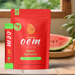 OEM năng lượng uống hydrat hóa chanh flavour calo thấp chất điện giải trộn bột không đường thấp Carb số lượng lớn Túi - Product Image 4