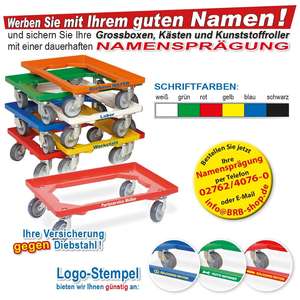 ลูกกลิ้งขนส่ง6ชิ้นสีแดงสำหรับกล่องตะกร้ากล่อง600x400มม. ล้อจัดการวัสดุ - Product Image 2