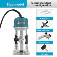 Vente directe transfrontalière Défonceuse électrique 220V Défonceuse 110V Machine à sculpter le bois Machine à percer Outils électriques