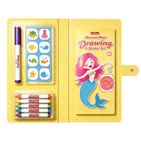 Offre Spéciale : Ensemble d'activités amusantes pour l'école, personnalisable (couleurs et blocs), comprenant un cahier d'activités et un kit de coloriage pour enfants
