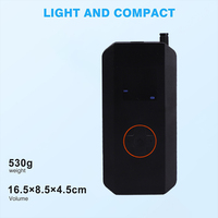 120psi Rechargeable Tire Inflator DC 7.4V Inflatable Bicycle air Pump with 20L/Min air Flow 11cm air Hose