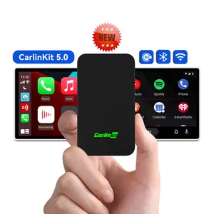 Carlinkit 5,0, 2 воздуха, проводной, беспроводной, для Carplay Ai More Box, Android, автомобильный смарт-ключ Google Play, Wi-Fi, Автомобильный ключ для Carplay