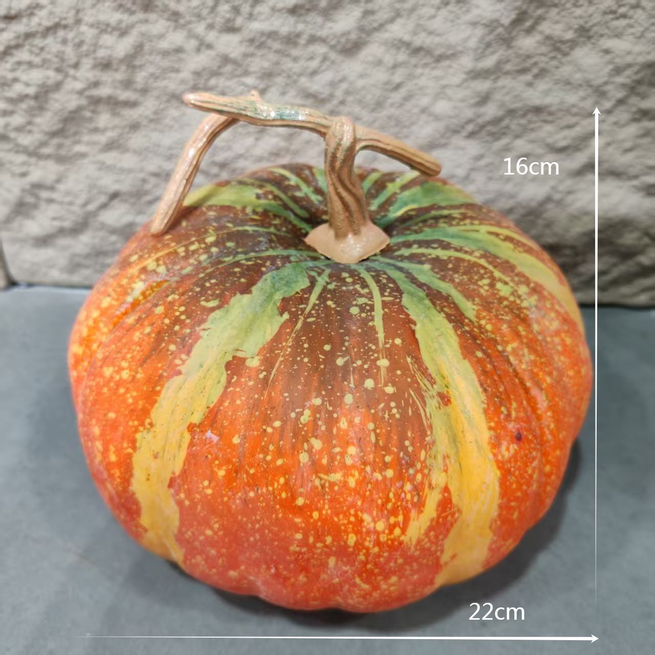 22cm yellow