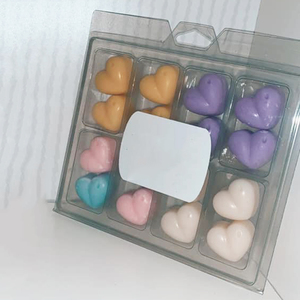 พลาสติก PET 8ช่องใสขี้ผึ้งละลายบรรจุภัณฑ์แบบฝาพับ - Product Image 3