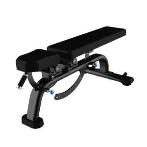 Gym Bench Press Sporting Commercial Pro Incline Flat Exercise Adjustable Dumbbell Weight Bench