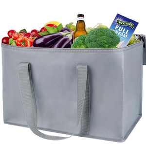 OEM ODM Hot Sale <b>Insulated</b> <b>Cooler</b> <b>Bag</b> Zipper <b>Cooler</b> <b>Bag</b> Thermal <b>Bag</b> with logo Custom <b>Insulated</b> Food <b>Bag</b> Storage Thermal - Product Image 4