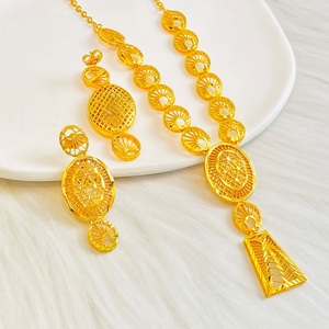 Golden <strong>Star</strong> Jewelry Superior Quality Luxury <strong>Italian</strong> Gold Plated Jewelry Set with Ring - Product Image 2