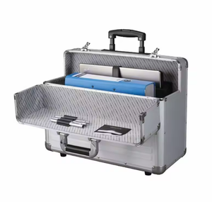 Maletín con Ruedas de <span class=keywords><strong>Aluminio</strong></span> para Piloto o Médico, Maleta de Trabajo para Negocios - Product Image 4