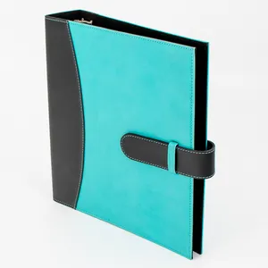 Tùy Chỉnh Trò Chơi Thu Thập Ảnh Lỗ Kích Thước Da Arch Tập Tin Bìa Các Tông Vòng Fancy Nhẫn Binder