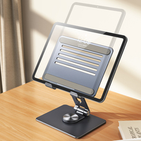 X59 usine support de téléphone portable en aluminium pliable de bureau rotatif à 360 degrés pour téléphone et tablette support en métal Durable réglable