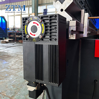 ZTM 300T 4000mm otomatis CNC tekan rem hidrolik Servo disinkronkan Delta Servo Motor utama aluminium DELEM Da53t DA58T