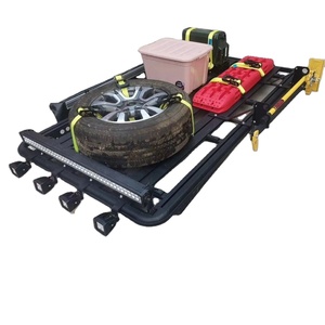 Portaequipajes de Aluminio Plano para Techo de Auto 4x4 para Varios Vehículos - Product Image 1