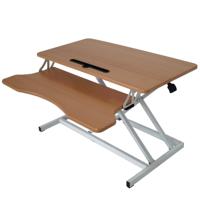Bureau d'ordinateur réglable de haute qualité, de luxe, avec support de table, bureau de levage
