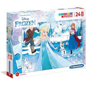 CLEMENTONI SUPERCOLOR - Puzzle Frozen 3 Maxi da 24 Pezzi - Product Image 1
