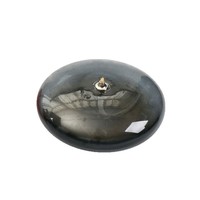Lampe à huile créative en verre de haute qualité, faite à la main, en forme de cylindre, style moderne et simple, sans fumée, pour la maison ou le bureau, lampe à beurre tendance