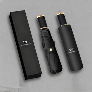 Paraguas de lluvia parapluie Payung con caja personalizada al por mayor con logotipo impreso paraguas personalizado - Product Image 1