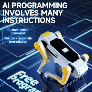 DWI Dowellin AI Fernbedienung roboter Hund, <span class=keywords><strong>2</strong></span>,4 GHz Multifunktion programmierung Elektronischer Stunt roboter Hund mit Lichtern für Kinder - Product Image 4