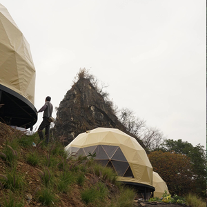 <span class=keywords><strong>Tenda</strong></span> a Cupola di Lusso per Glamping con Bagno Privato e Angolo Cottura per Soggiorni all'Aperto Stile Hotel - Product Image 2