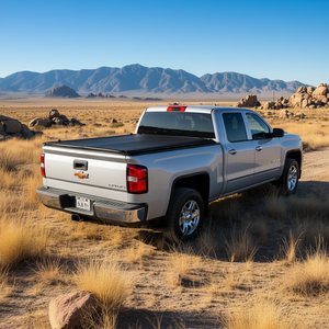 Soft Roll-Up Truck Bed <b>Tonneau</b> <b>Cover</b> For Chevy Silverado 1500 5.8 Ft Vinyl <b>Cover</b> - Product Image 2