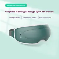 Masque oculaire chauffant respirant de haute qualité avec recharge USB, fonction massage, voix et musique, et aide au sommeil – Vente en gros