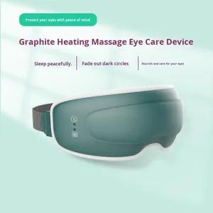 Maschera per Occhi Riscaldante Traspirante di Alta Qualità con Ricarica USB, Massaggiatore con Funzione Vocale e Musicale e Supporto per il Sonno - Product Image 4