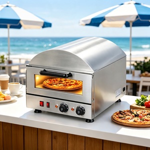 <span class=keywords><strong>Four</strong></span> à <span class=keywords><strong>pizza</strong></span> au gaz portable pour l'extérieur avec plateau de cuisson en <span class=keywords><strong>pierre</strong></span> pour la maison, le camping et la restauration - Product Image 1