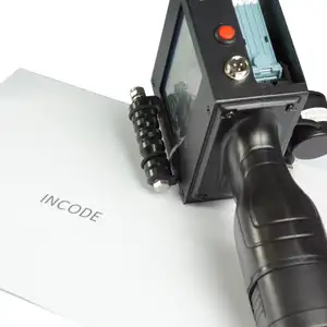 INCODE 25.4mm expiry barcode logo usb batch coding handheld portable inkjet printer machine for pvc pipe can