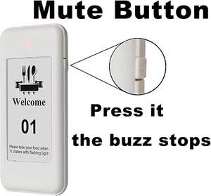 ระบบเรียกคิวไร้สายสำหรับร้านอาหาร รถขายอาหาร โรงพยาบาล โรงแรม บาร์ และร้านอาหารต่างๆ - Product Image 6