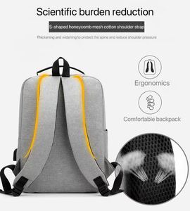 Wholesale Custom Unisex Waterproof Business <b>Laptop</b> <b>Backpack</b> Smart Travel Mochilas with USB Charging <b>for</b> School Travel Men <b>Women</b> - Product Image 4
