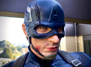 Statue grandeur nature Captain America <span class=keywords><strong>Marvel</strong></span> Avengers Endgame 1/<span class=keywords><strong>2</strong></span> 110CM avec marteau Mjolnir et doubles boucliers en résine - Product Image 5