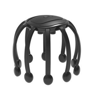 เครื่องนวดศีรษะแบบปลาหมึกพร้อมเพลง บลูทูธ ระบบสั่งงานด้วยเสียง เครื่องนวดอัตโนมัติเต็มรูปแบบ ระบบสั่นไฟฟ้า ผ่อนคลายหนังศีรษะ - Product Image 1