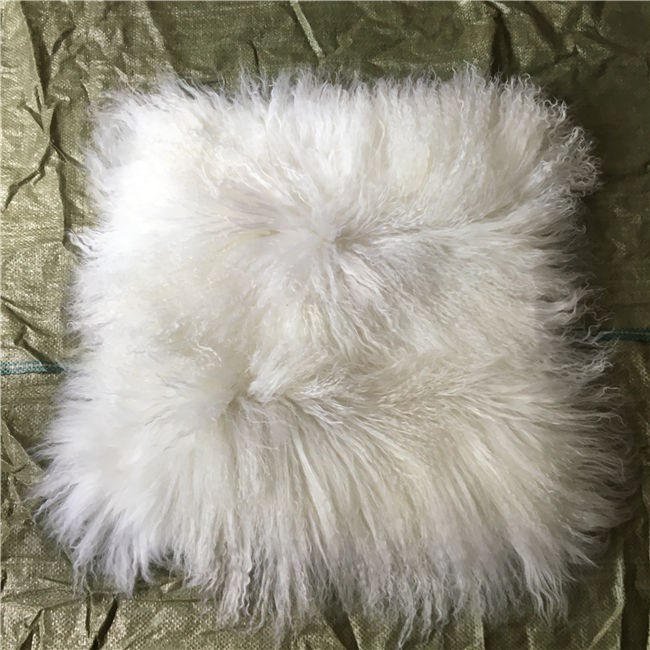 批发优质西藏家居装饰皮毛抱枕 - buy home decorative fur pillow